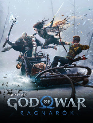 Book cover of The Art Of God Of War Ragnarök by Amy Ratcliffe