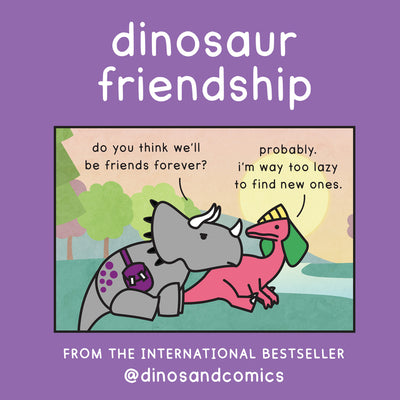 Book cover of Dinosaur Friendship by James Stewart, K. Roméy (Illus.)