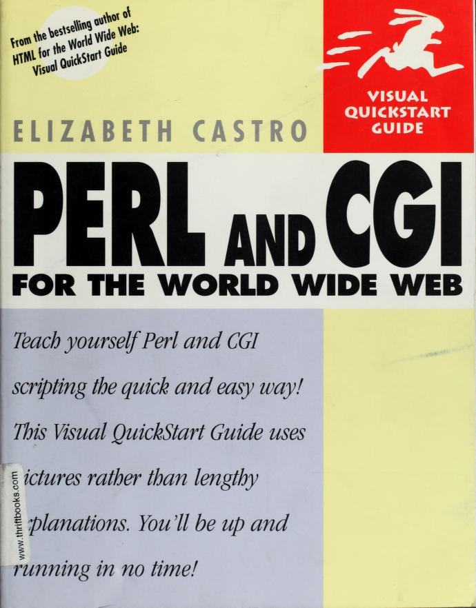 Book cover of Perl & Cgi For The World Wide Web: Visual Quick- Start Guide by Elizabeth Castro