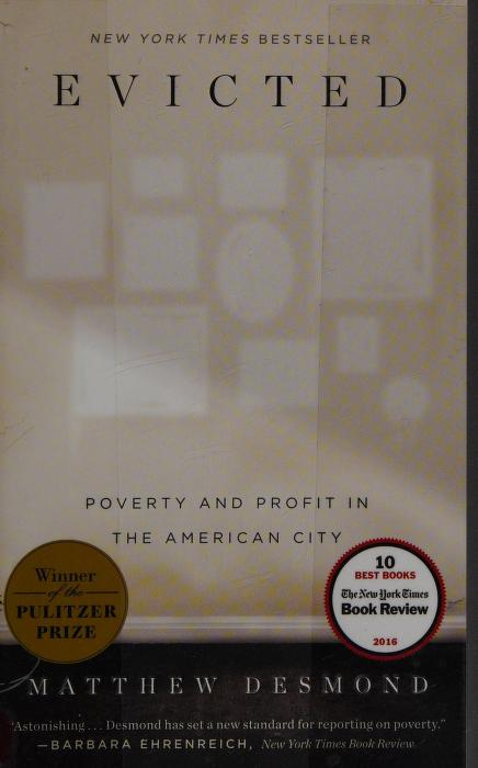Book cover of Evicted: Poverty And Profit In The American City by Matthew Desmond