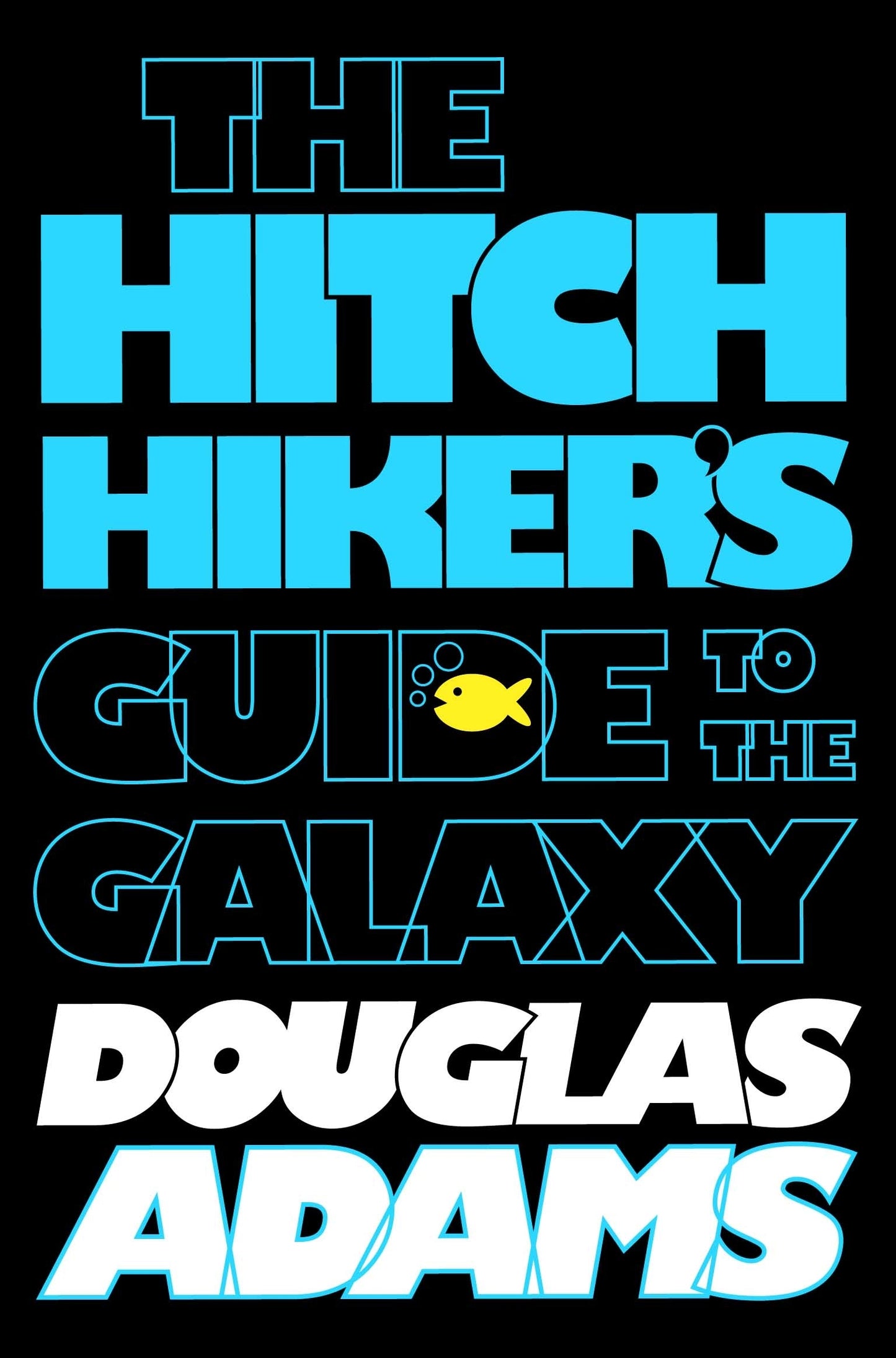 Book cover of The Hitchhikers Guide To The Galaxy by adams-douglas-colfer-eoin