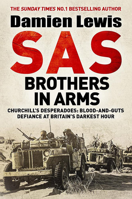 Book cover of Sas Brothers In Arms by Damien Lewis