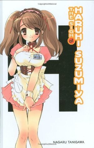 Book cover of The Sigh of Haruhi Suzumiya by Nagaru Tanigawa, Noizi Ito (Illus.)