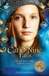Book cover of Cat O'Nine Tails by Julia Golding