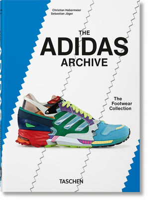 Book cover of The Adidas Archive by Marcus Wessel, Sebastian J�ger (Photographer)
