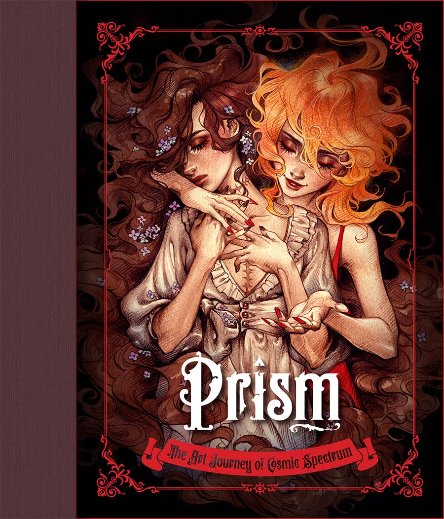 Book cover of Prism: The Art Journey Of Cosmic Spectrum by Cosmic Spectrum, 3dtotal Publishing (Ed.)