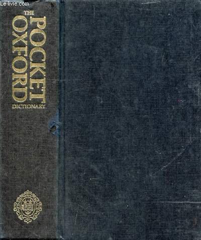 Book cover of The Pocket Oxford Dictionary Of Current English by R.E. Allen (Primary Contributor), F.G. Fowler (Ed.)