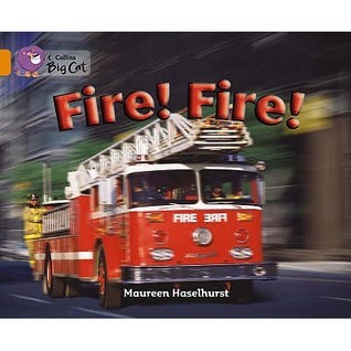 Book cover of Fire! Fire! by Maureeen Haselhurst, Cliff Moon (Adapter)