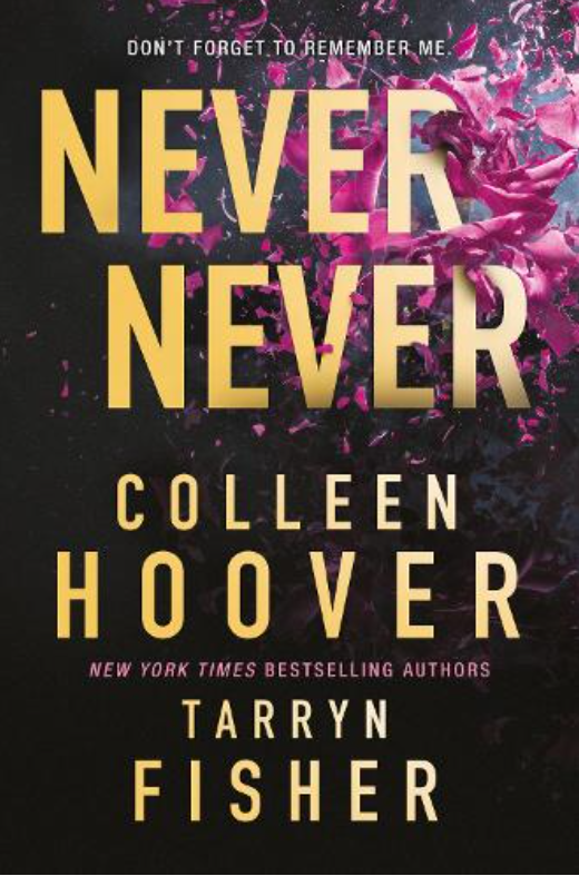 Book cover of Never Never by Colleen Hoover, Tarryn Fisher
