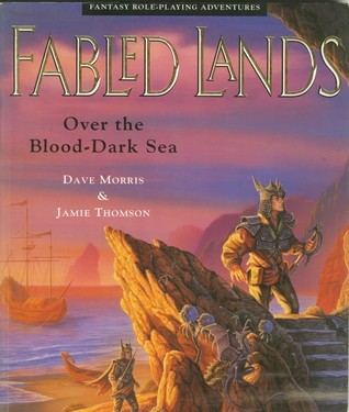Book cover of Over The Blood-Dark Sea by Jamie Morris, Dave and Thomson, Russ Nicholson (Illus.)