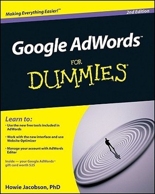 Book cover of Google AdWords For Dummies by Howie Jacobson