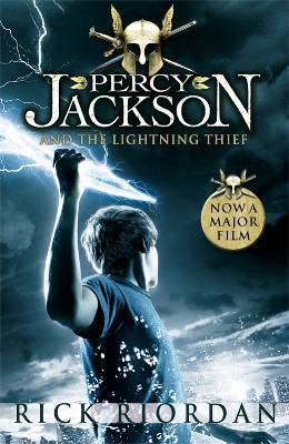Book cover of Percy Jackson and the Lightning Thief by Rick Riordan