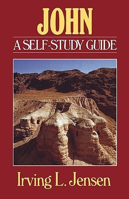 Book cover of John Jensen Bible Self Study Guide by Irving L. Jensen