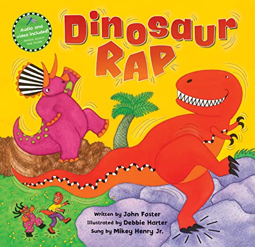 Book cover of Dinosaur Rap by John   Foster