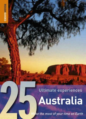 Book cover of 25 Ultimate Experiences: Australia by Rough Guides