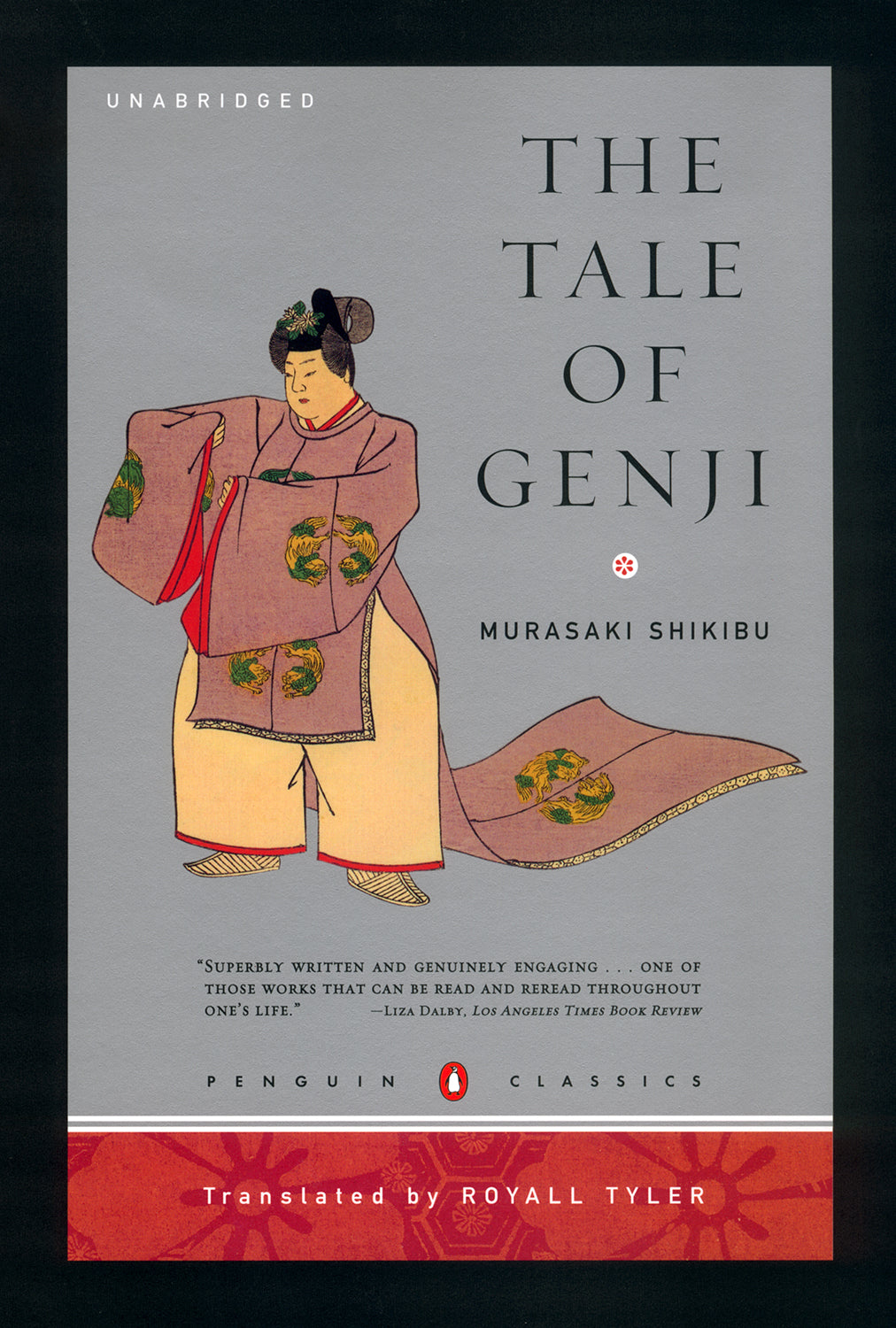 Book cover of The Tale Of Genji by Murasaki Shikibu, Royall Tyler (Trans.), Minora Sugai (Illus.)