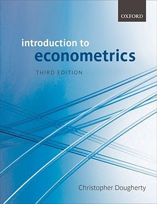 Book cover of Introduction To Econometrics by Christopher Dougherty