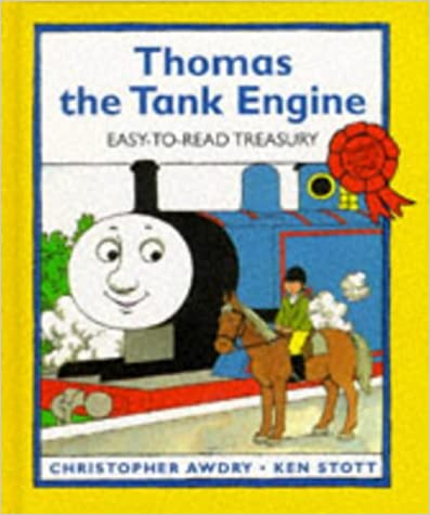 Book cover of Thomas Easy to Read Treasury by Ken Stott Christopher Awdry, Ken Stott