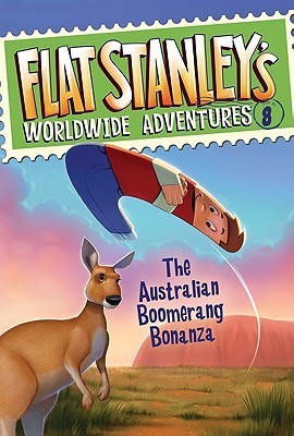 Book cover of The Australian Boomerang Bonanza by Josh Greenhut, Jeff Brown (Series Creator), Macky Pamintuan (Illus.)
