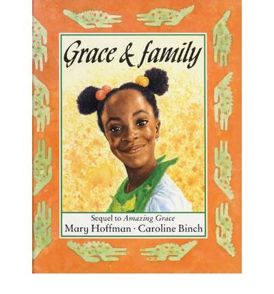 Book cover of Grace and Family by Mary Hoffman