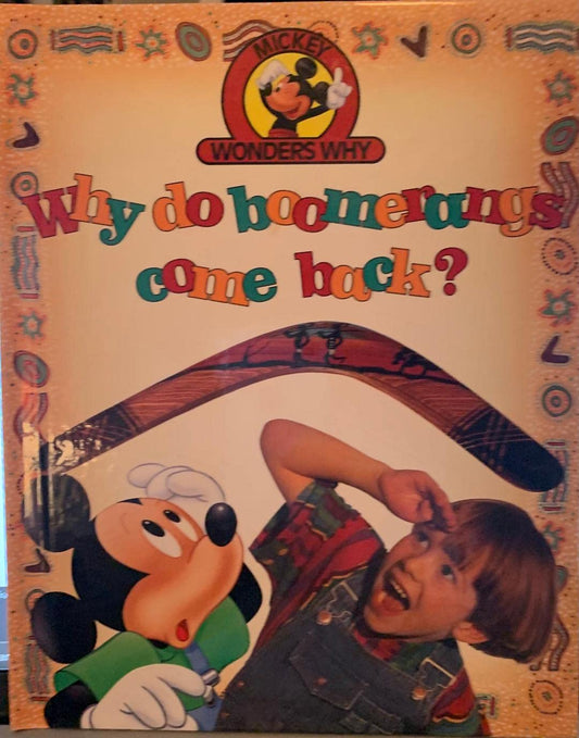 Book cover of Why Do Boomerangs Come Back by Alexandra Parsons