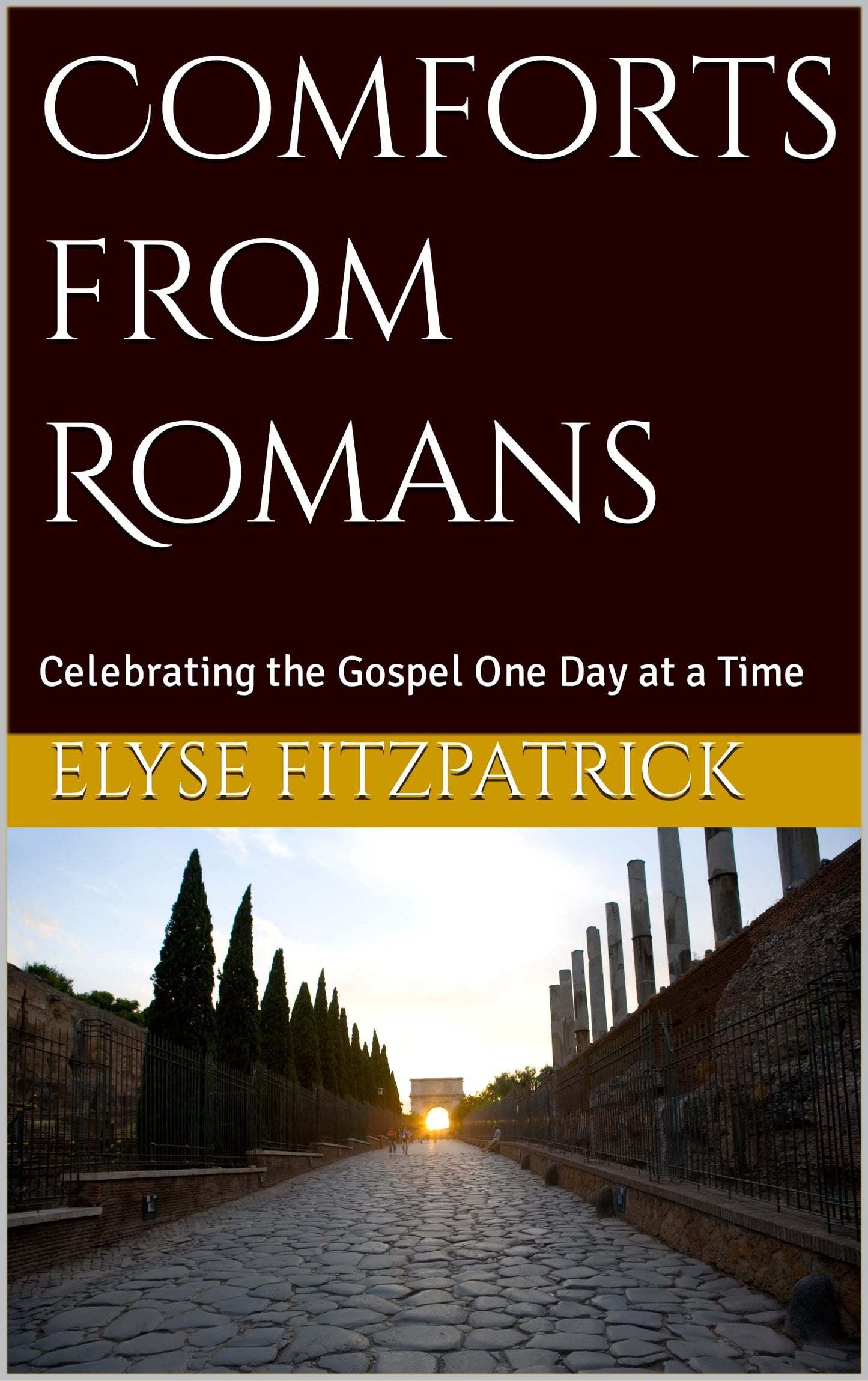 Book cover of Comforts From Romans: Celebrating The Gospel One Day At A Time by Elyse M. Fitzpatrick