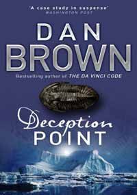 Book cover of Deception Point by Dan Brown