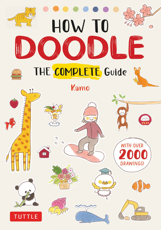 Book cover of How To Doodle: The Complete Guide by Kamo