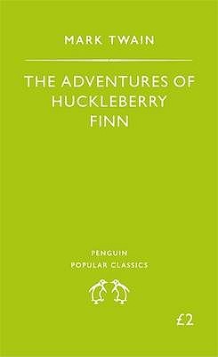 Book cover of The Adventures of Huckleberry Finn by Mark Twain