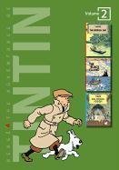 Book cover of The Adventures Of Tintin, Vol. 2: The Broken Ear / The Black Island / King Ottokar's Sceptre by Hergé, Michael Turner (Trans.), Leslie Lonsdale-Cooper (Trans.)