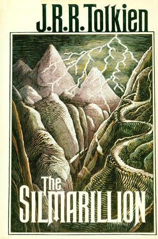 Book cover of The Silmarillion by J.R.R. Tolkien, Christopher Tolkien (Ed.)