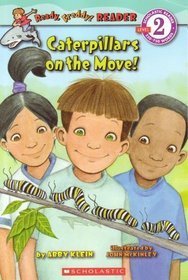 Book cover of Caterpillars On The Move! (Ready, Freddy! Reader by Abby Klein, John McKinley (Illus.)
