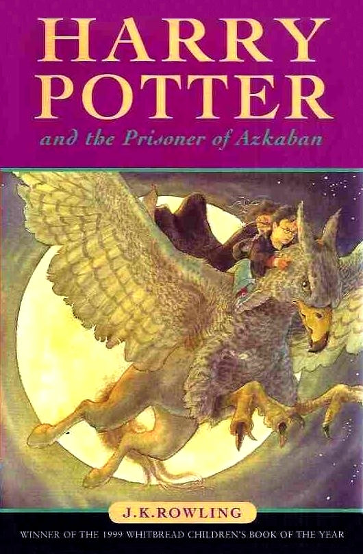 Book cover of Harry Potter And The Prisoner Of Azkaban by J.K. Rowling