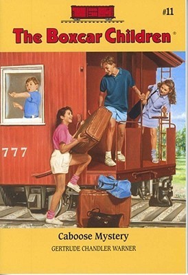 Book cover of Caboose Mystery by Gertrude Chandler Warner