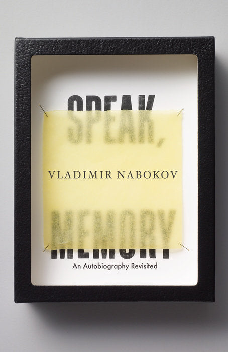 Book cover of Speak, Memory: An Autobiography Revisited by Vladimir Nabokov