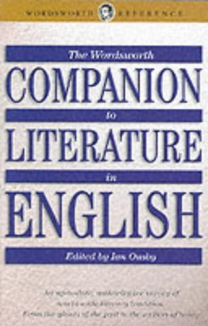 Book cover of Wordsworth Companion To Literature In English by Ian Ousby (Ed.)