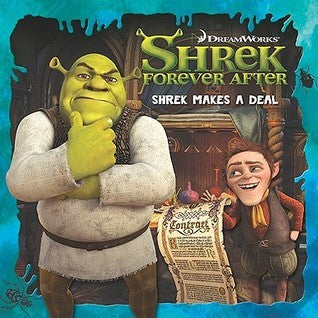 Book cover of Shrek Makes a Deal by Annie Auerbach