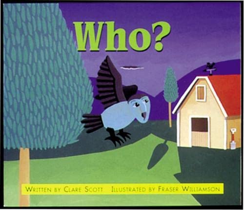 Book cover of Who?: Set A Emergent/Early Guided Readers by Clare Scott