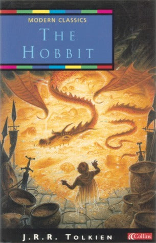 Book cover of The Hobbit by J.R.R. Tolkien, David Wyatt (Illus.)
