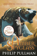 Book cover of The Amber Spyglass by Philip Pullman