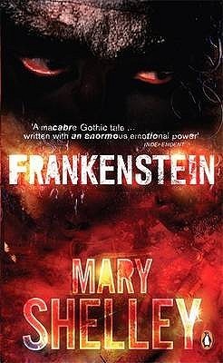 Book cover of Frankenstein by Mary Wollstonecraft Shelley