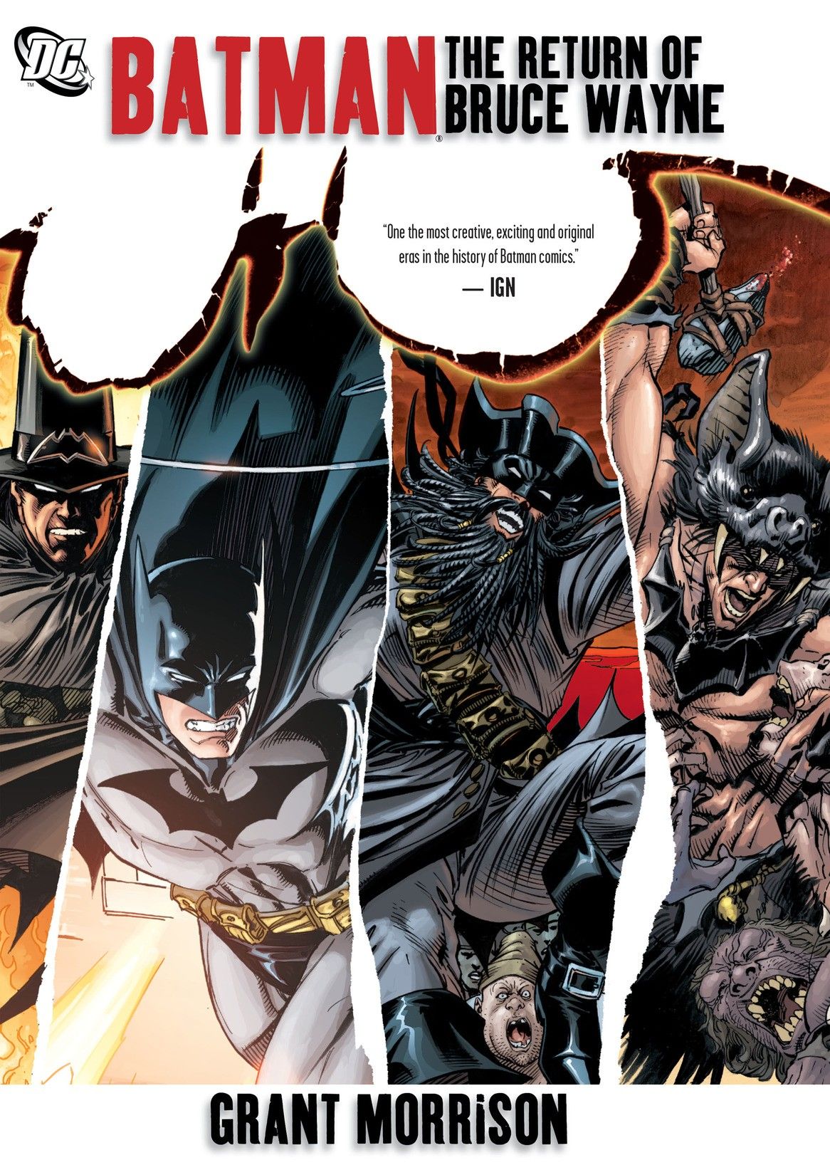 Book cover of Batman: The Return of Bruce Wayne