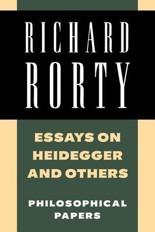 Book cover of Philosophical Papers, Volume 2: Essays On Heidegger And Others by Richard Rorty
