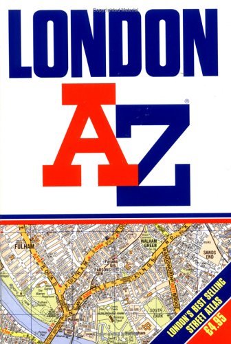 Book cover of London A-Z by Geographers' A-Z Map Company
