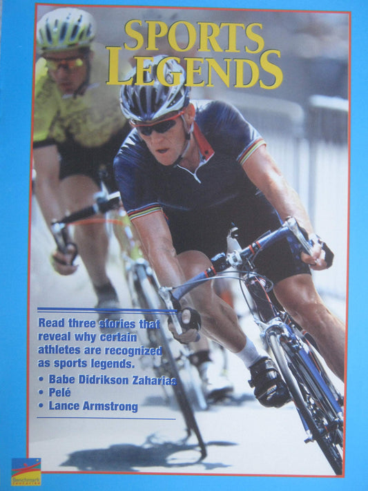 Book cover of Navigators Biography, Sports Legends by Susan Brocker