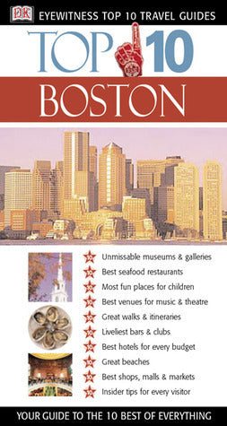 Book cover of Top 10 Boston by D.K. Eyewitness Travel, David Lyon