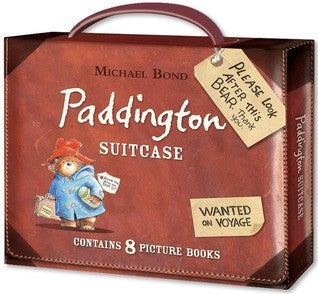 Book cover of Paddington Suitcase by Michael Bond