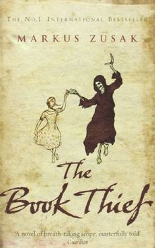 Book cover of The Book Thief by Markus Zusak, Trudy White (Illus.)