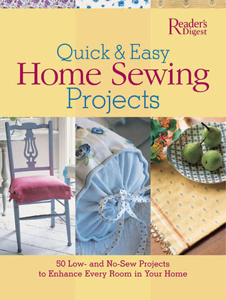 Book cover of Quick And Easy Home Sewing Projects by Gloria Nicol