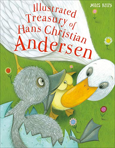 Book cover of Illustrated Treasury of Hans Christian Andersen by Hans Christian Andersen
